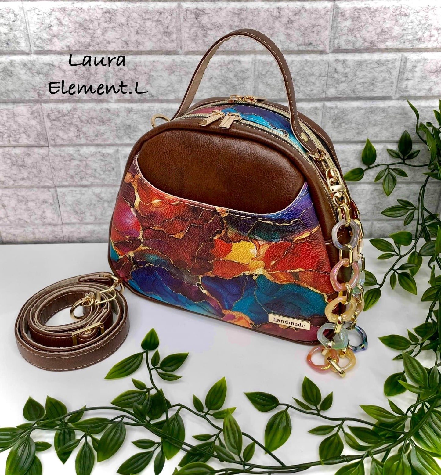 Mini E Dual Compartment Cross-Body PDF Pattern
