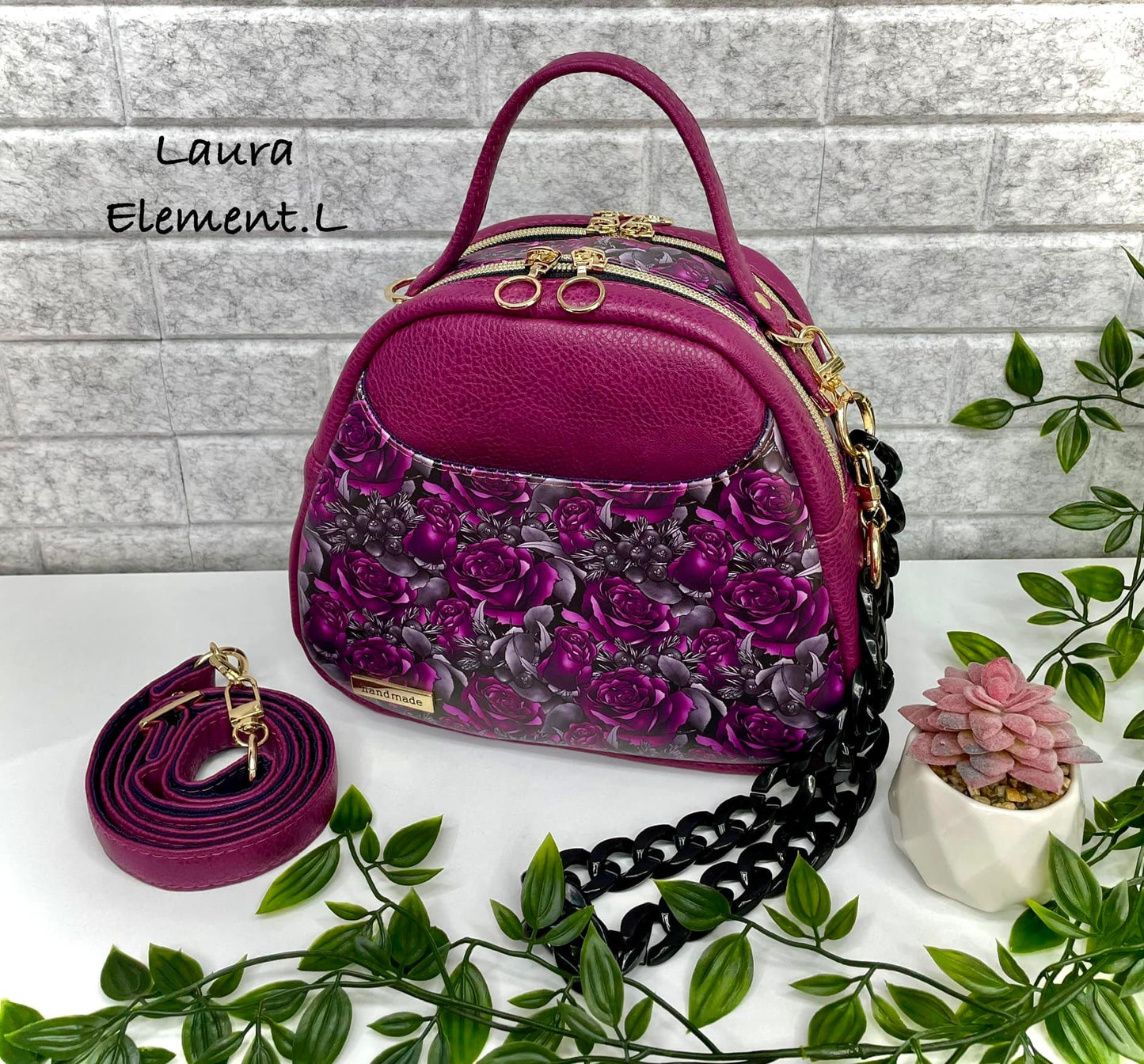 Mini E Dual Compartment Cross-Body PDF Pattern