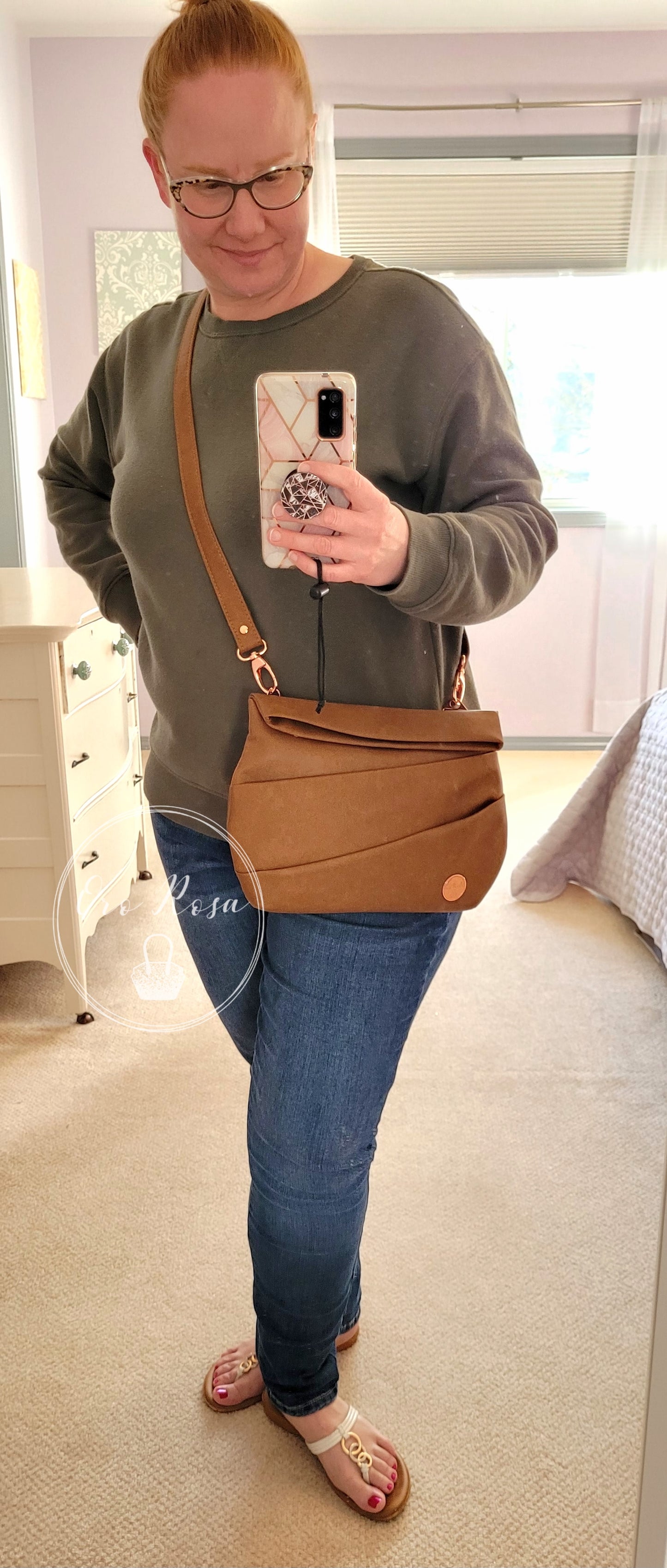 Fibi Fold-Over Cross-Body PDF Pattern
