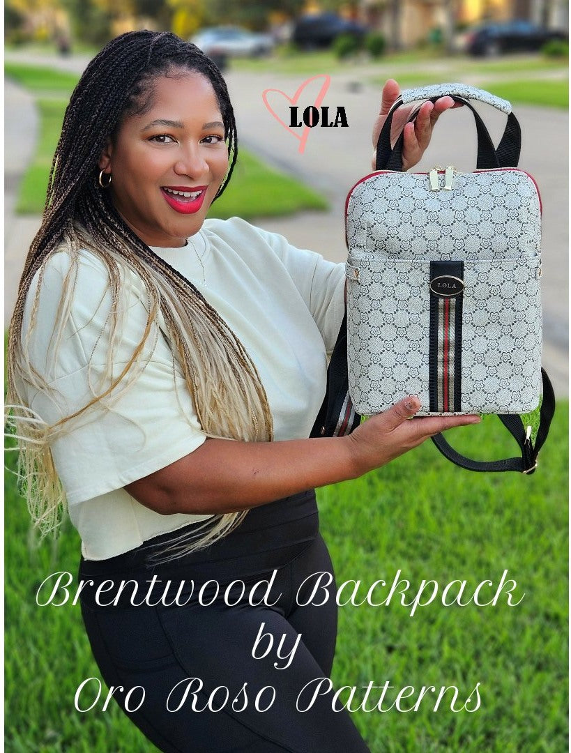 Brentwood Backpack PDF Pattern