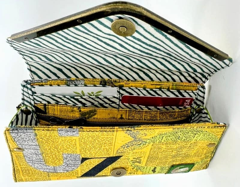 Nettie Clutch Wallet PDF Pattern