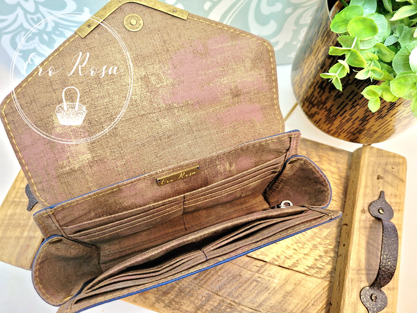 Nettie Clutch Wallet PDF Pattern