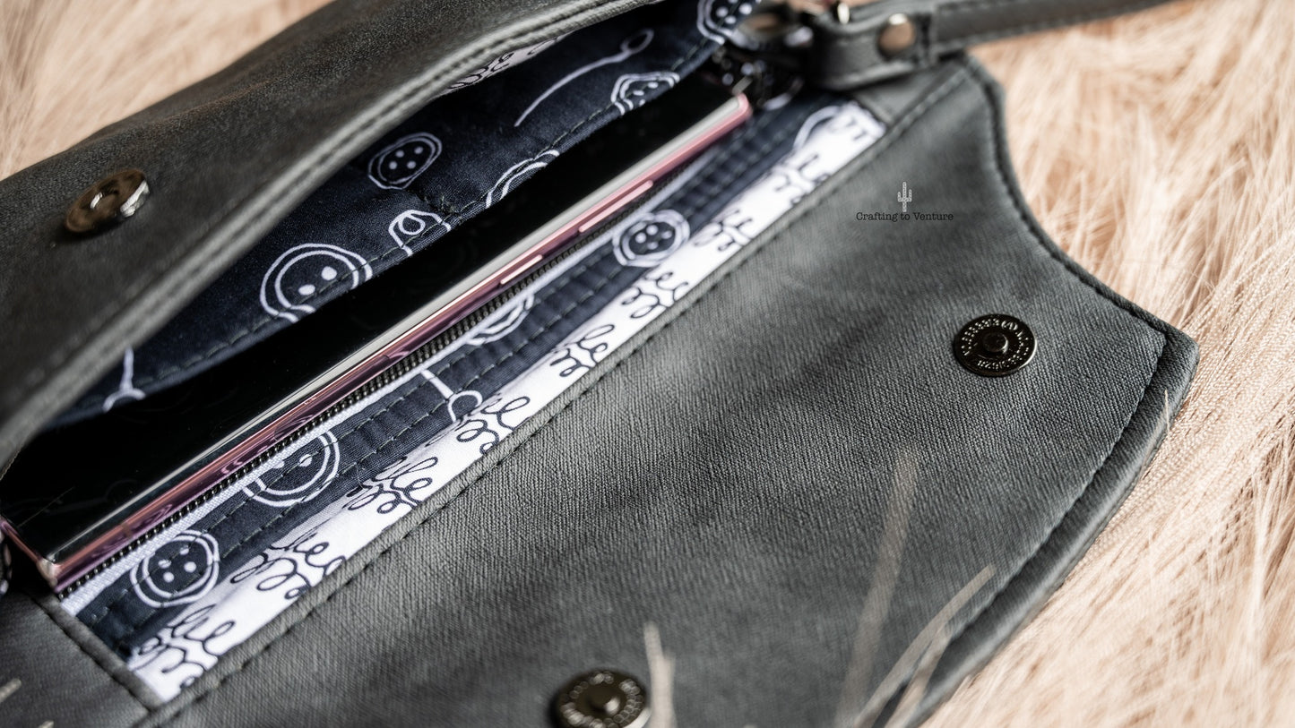 Date Night Deana Clutch Wallet PDF Pattern