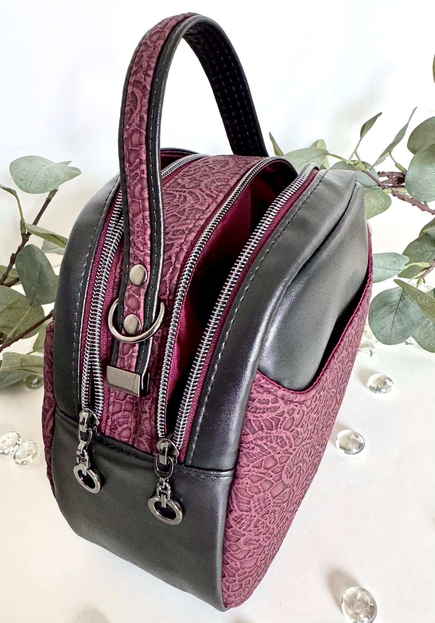 Mini E Dual Compartment Cross-Body PDF Pattern