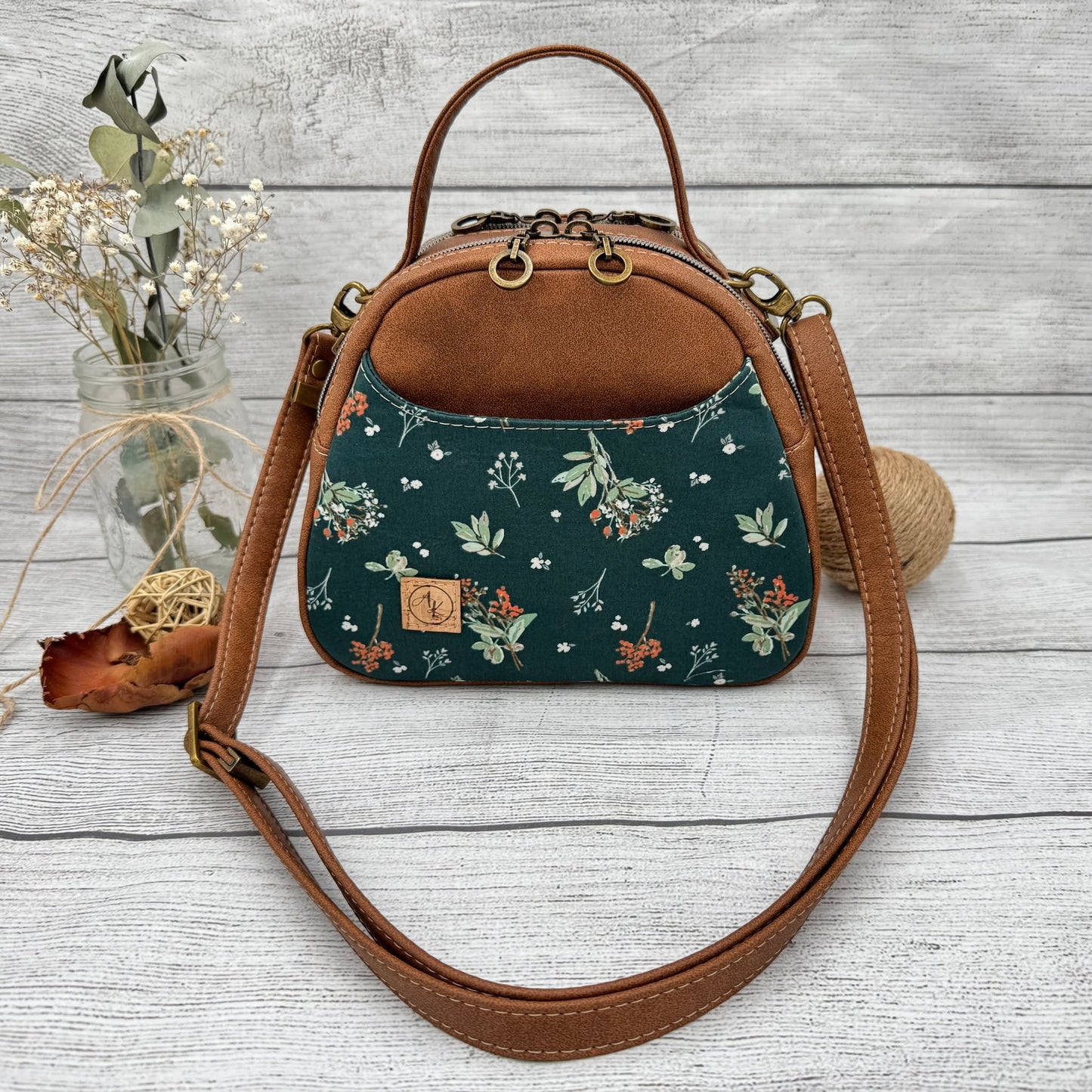 Mini E Dual Compartment Cross-Body PDF Pattern