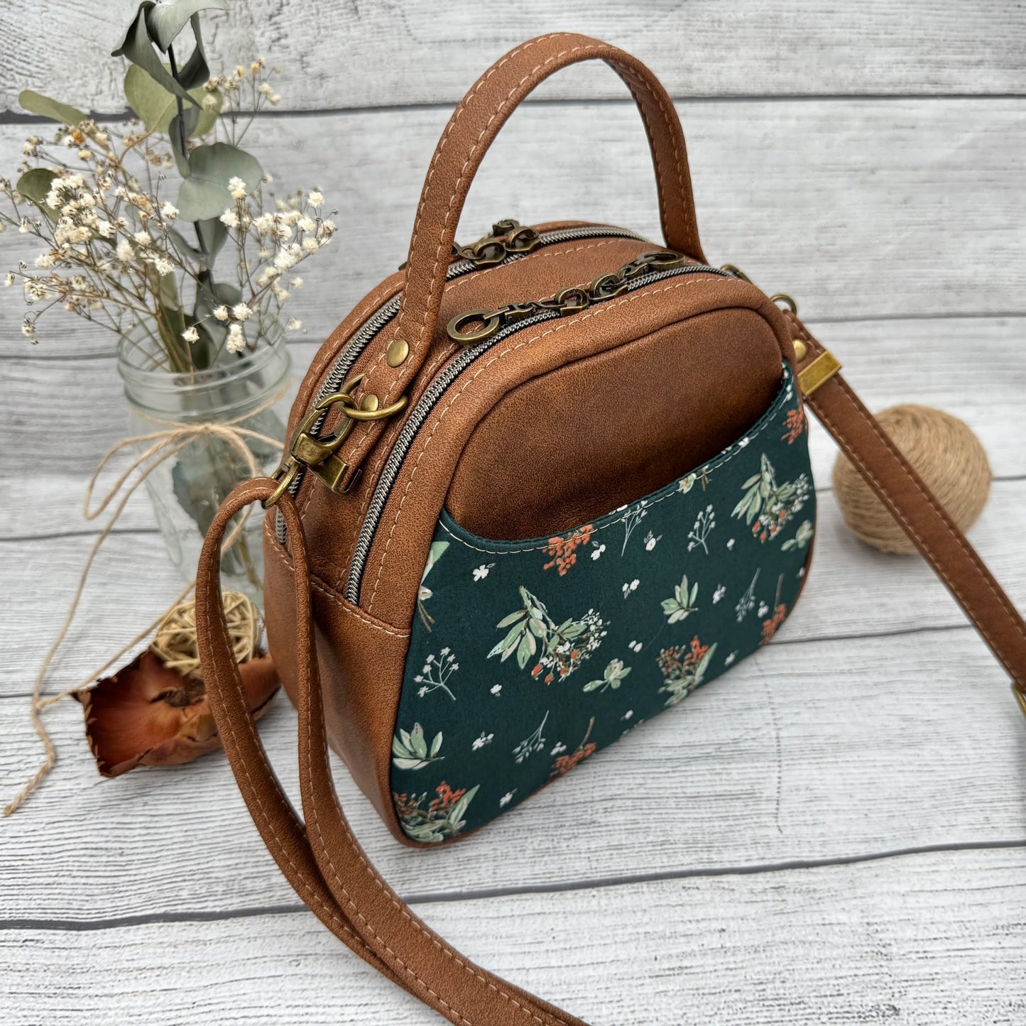 Mini E Dual Compartment Cross-Body PDF Pattern