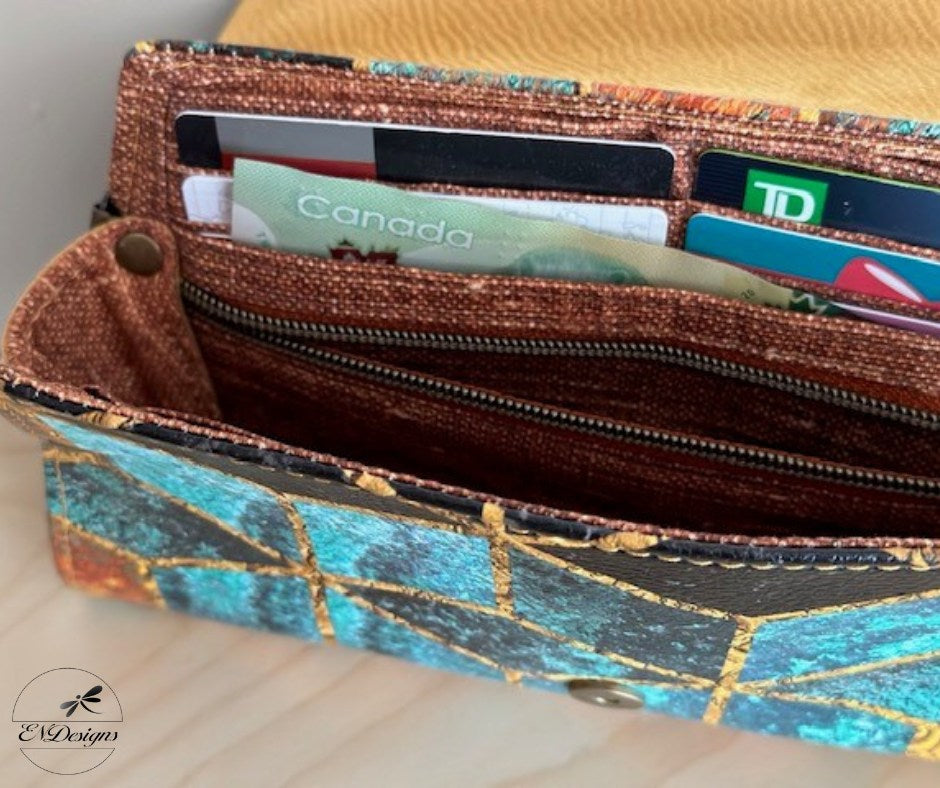 Nettie Clutch Wallet PDF Pattern