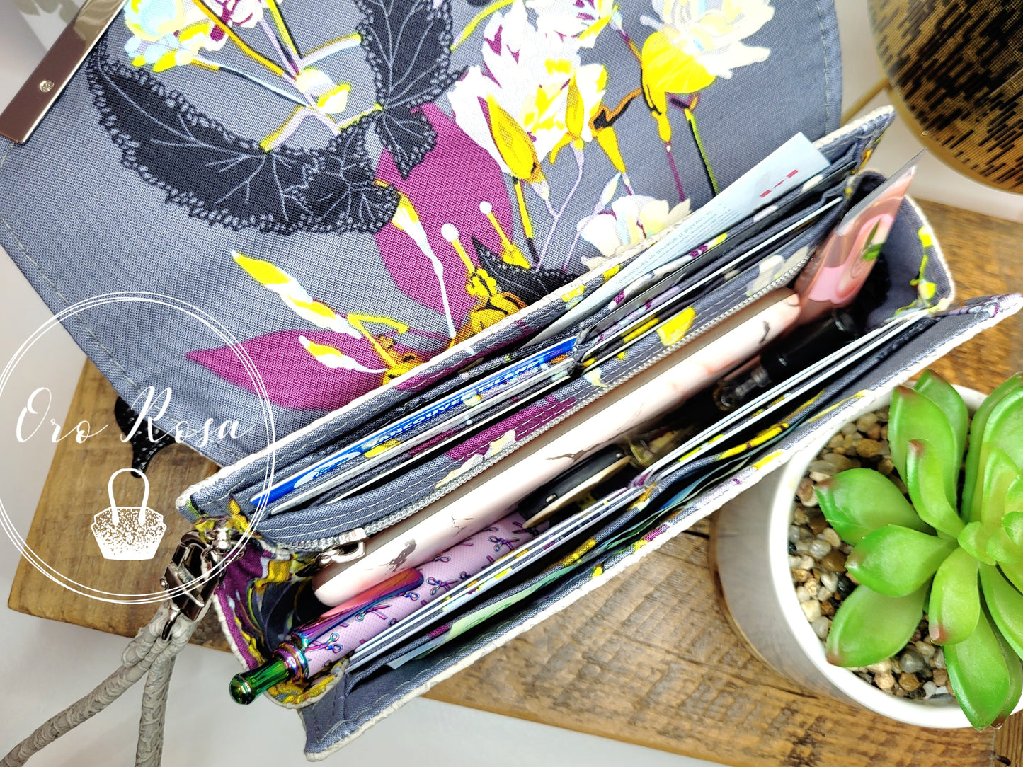 Nettie Clutch Wallet PDF Pattern