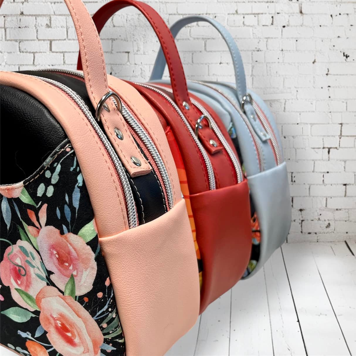 Mini E Dual Compartment Cross-Body PDF Pattern