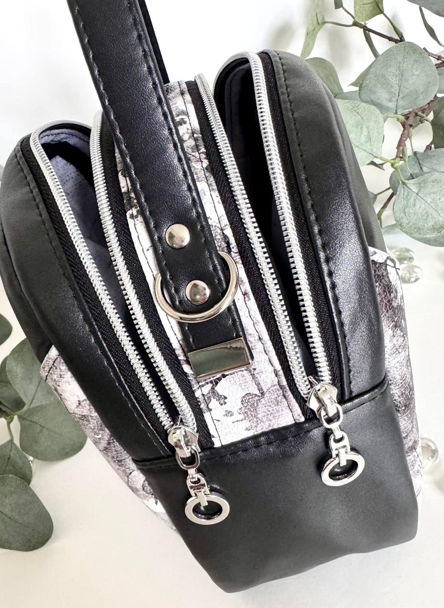 Mini E Dual Compartment Cross-Body PDF Pattern