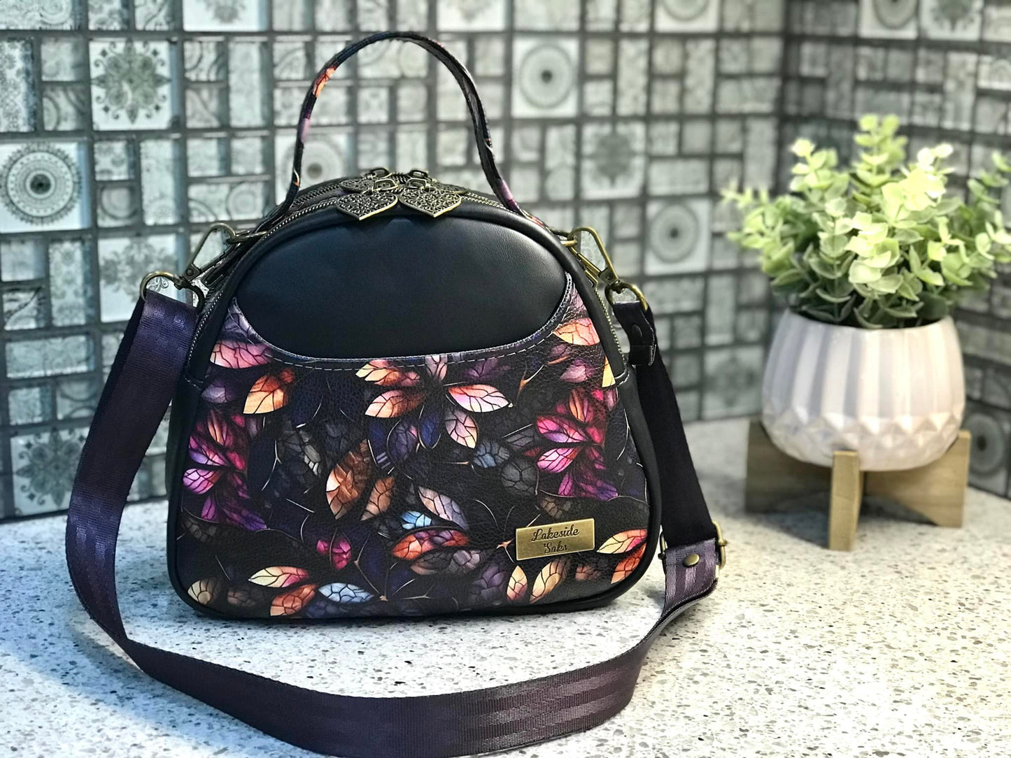 Mini E Dual Compartment Cross-Body PDF Pattern