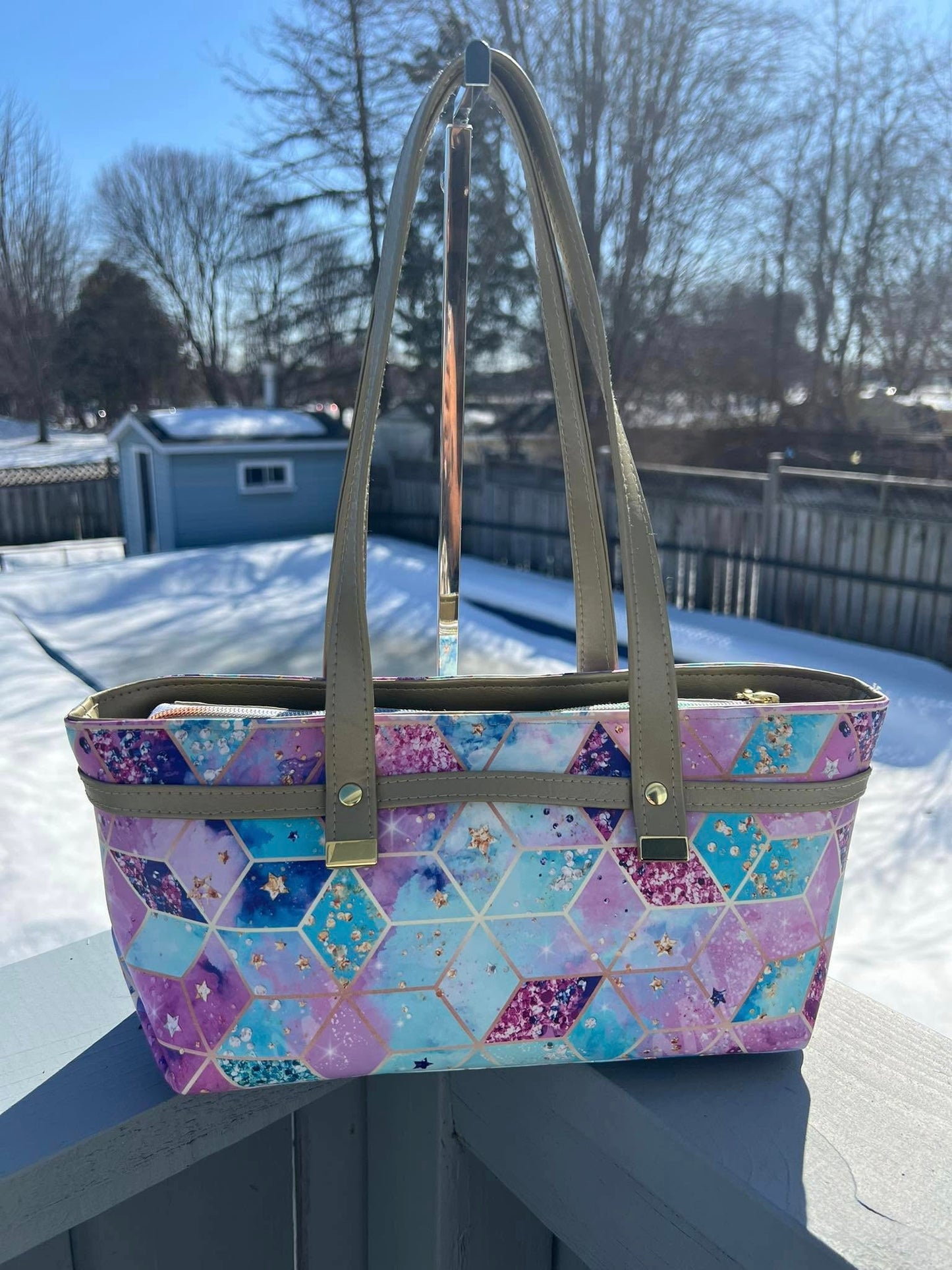 Celeste East West Bag PDF Pattern