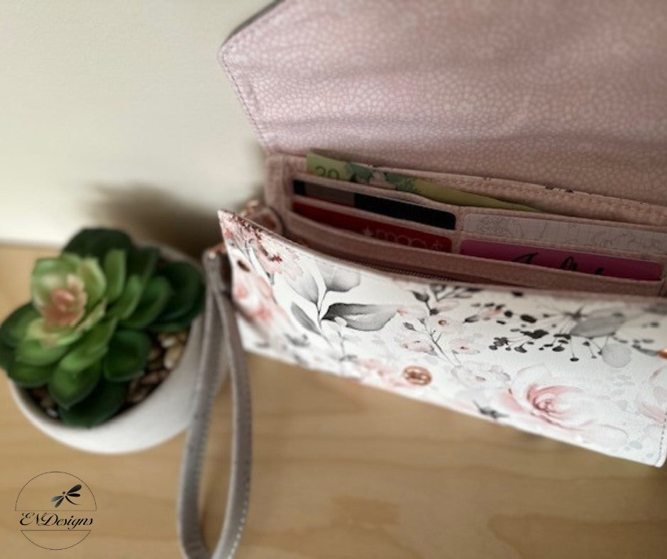 Nettie Clutch Wallet PDF Pattern