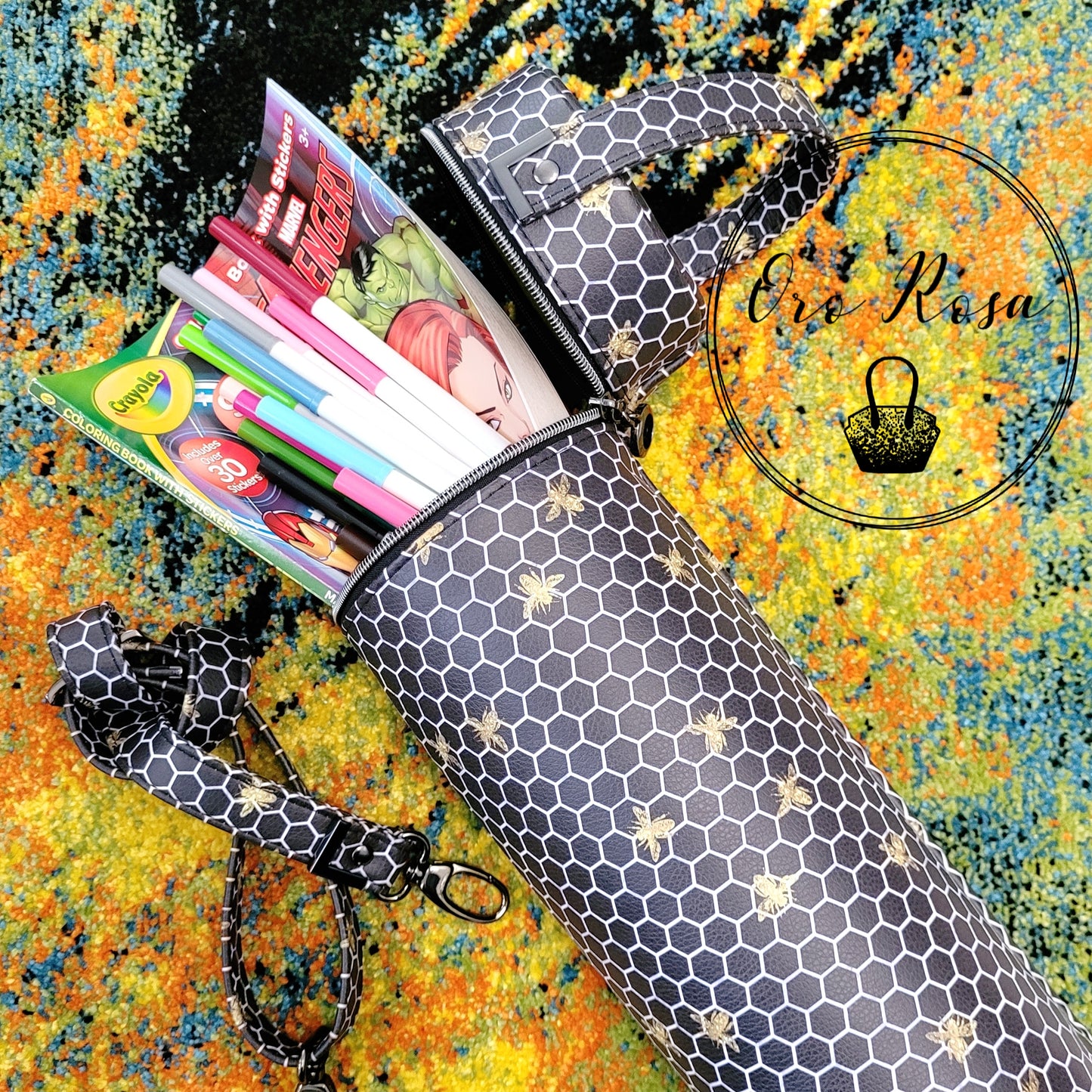 Oro Rosa Carrier Tube PDF Pattern