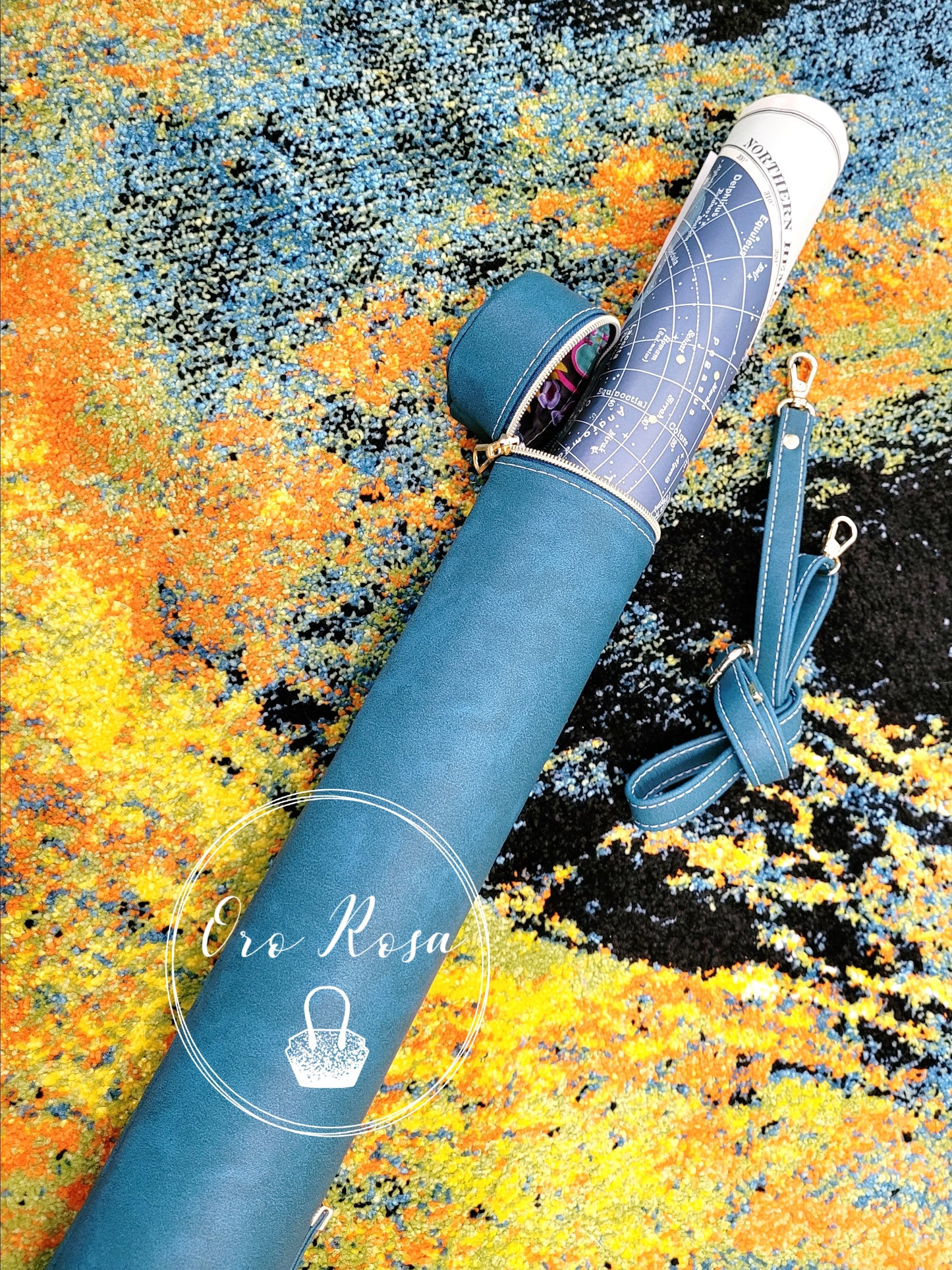 Oro Rosa Carrier Tube PDF Pattern