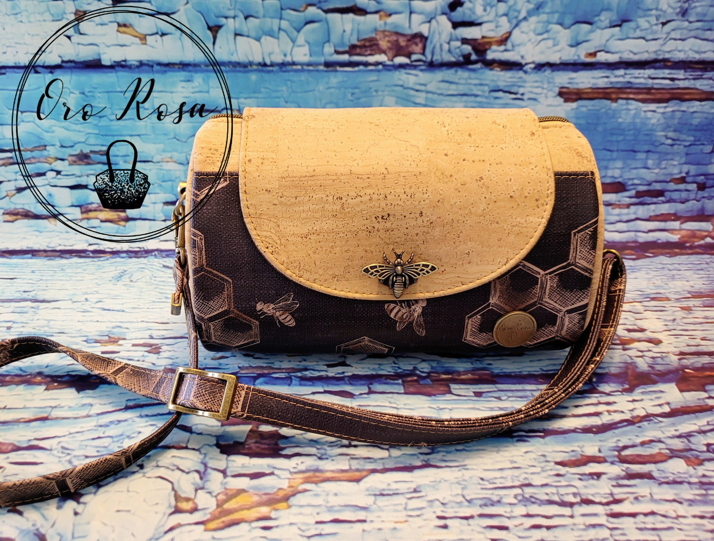 Quilted Hortensia Barrel Bag PDF Pattern