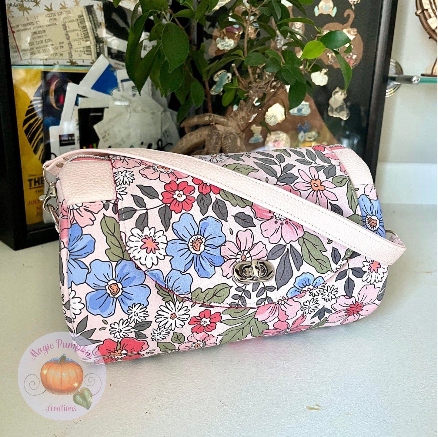 Quilted Hortensia Barrel Bag PDF Pattern