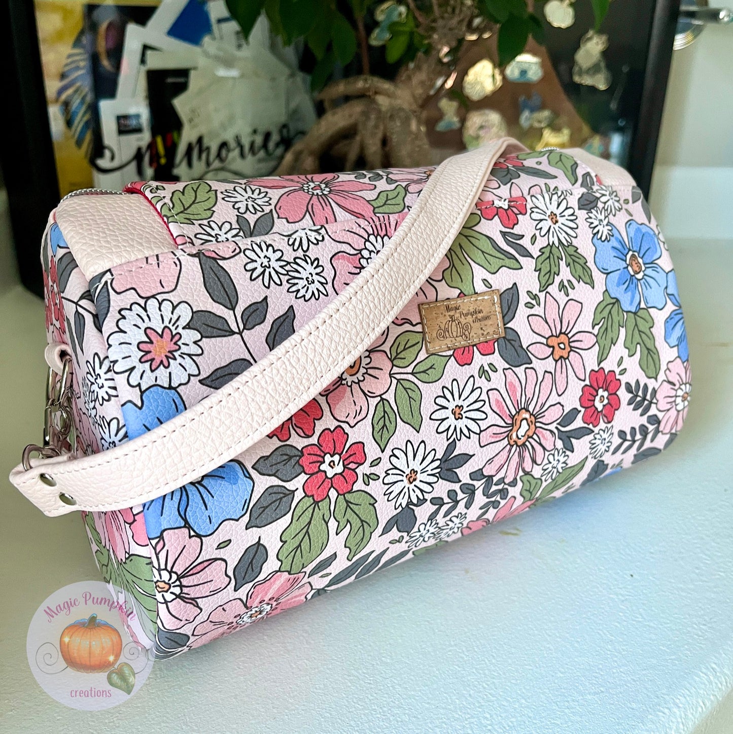 Quilted Hortensia Barrel Bag PDF Pattern