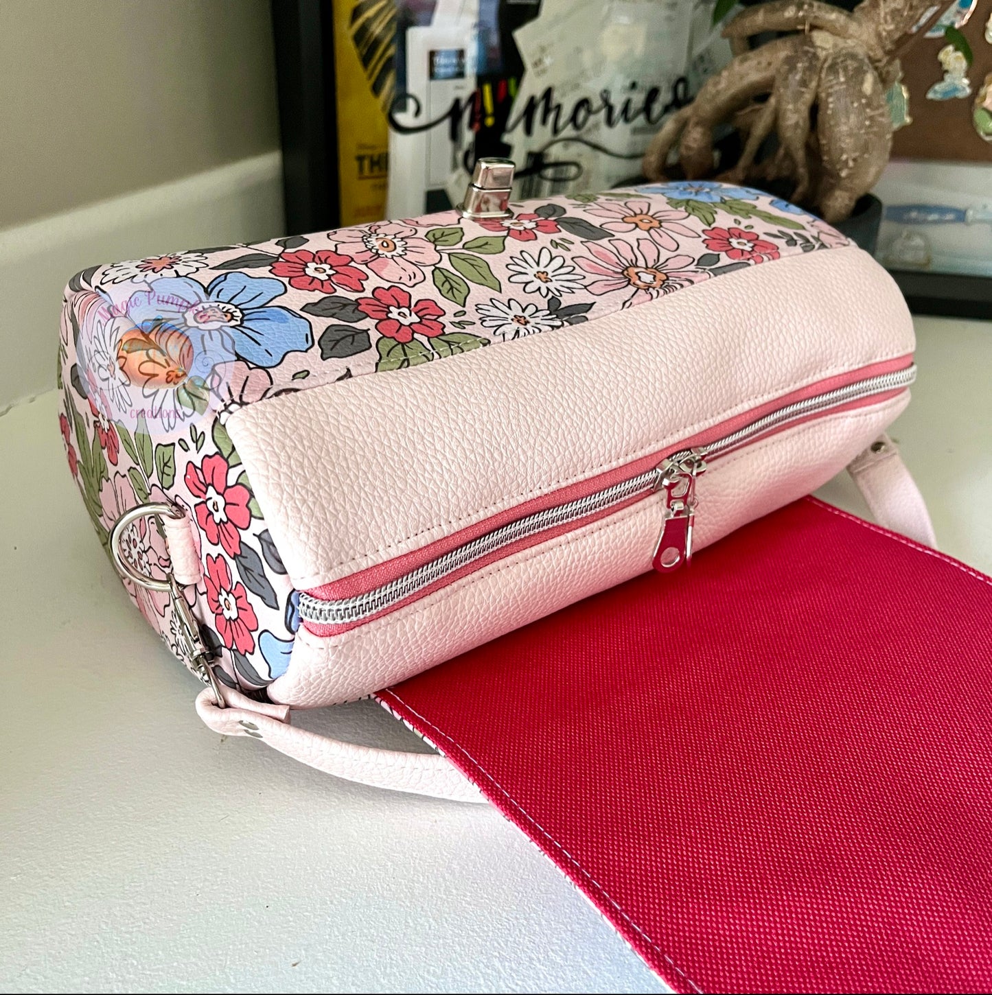 Quilted Hortensia Barrel Bag PDF Pattern