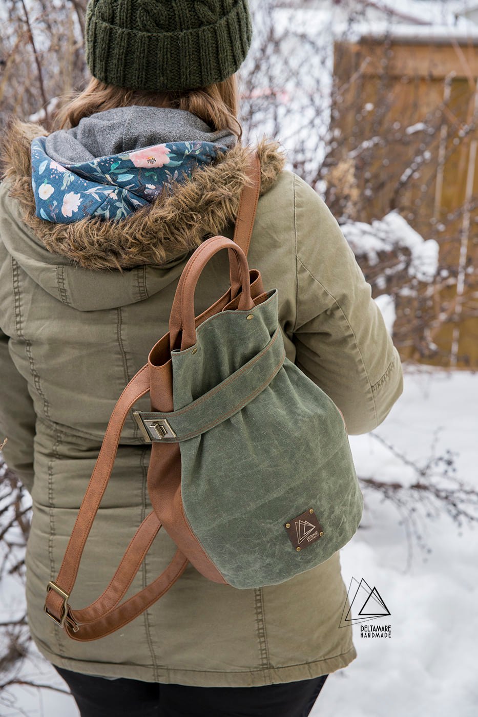 Arianne Bucket Backpack PDF Pattern
