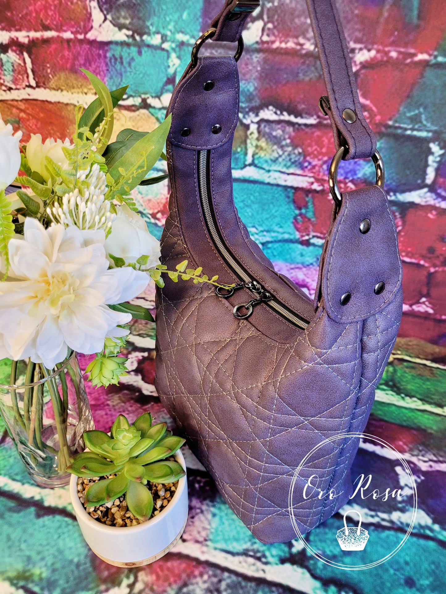 Quilted Alice Shoulder Bag PDF Pattern