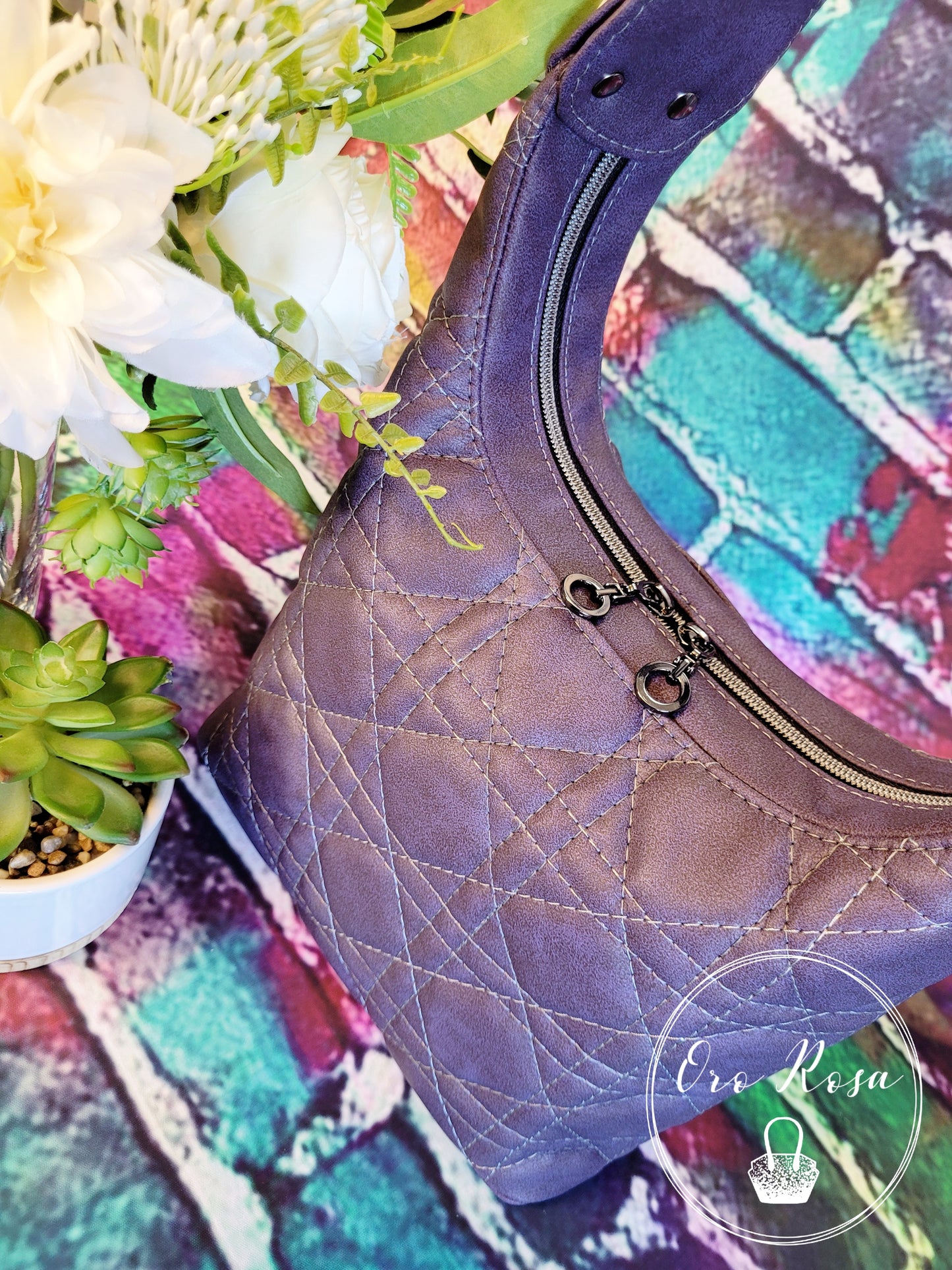 Quilted Alice Shoulder Bag PDF Pattern