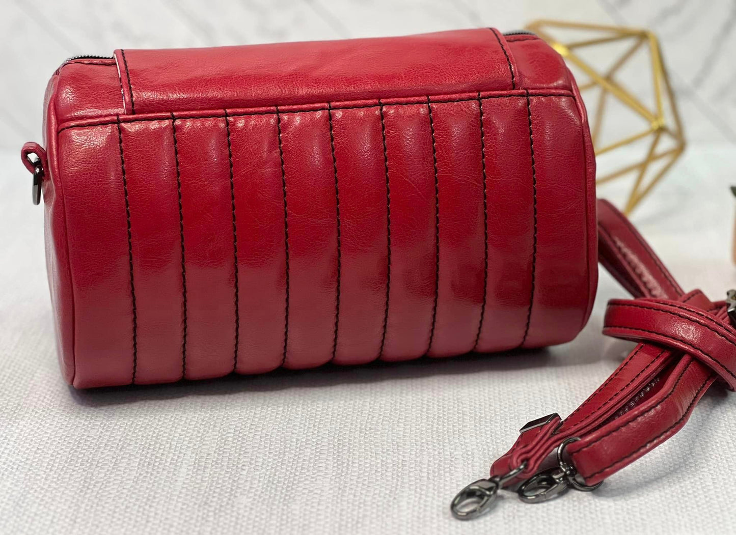 Quilted Hortensia Barrel Bag PDF Pattern