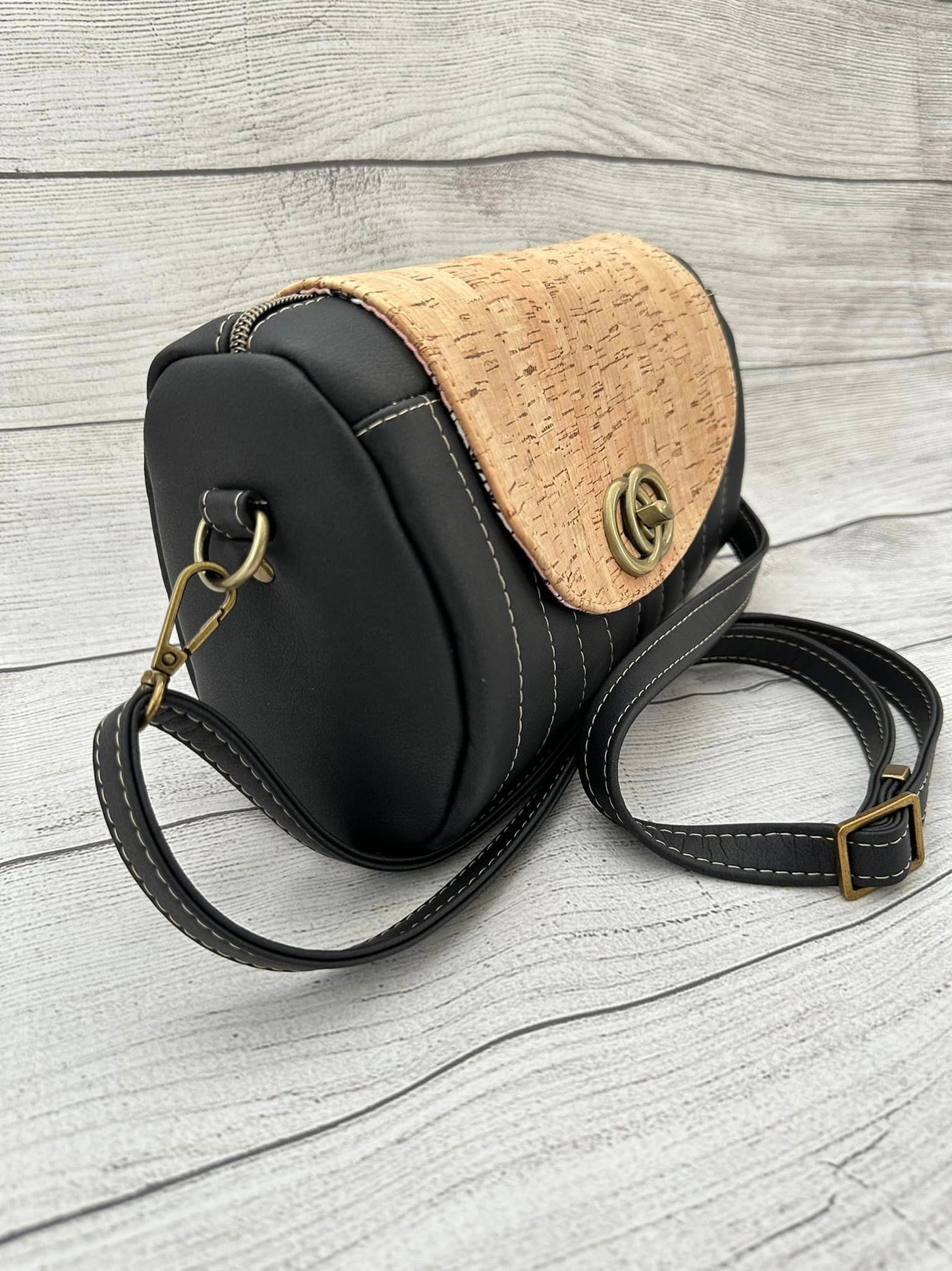 Quilted Hortensia Barrel Bag PDF Pattern