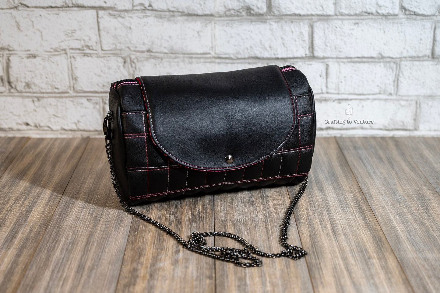 Quilted Hortensia Barrel Bag PDF Pattern