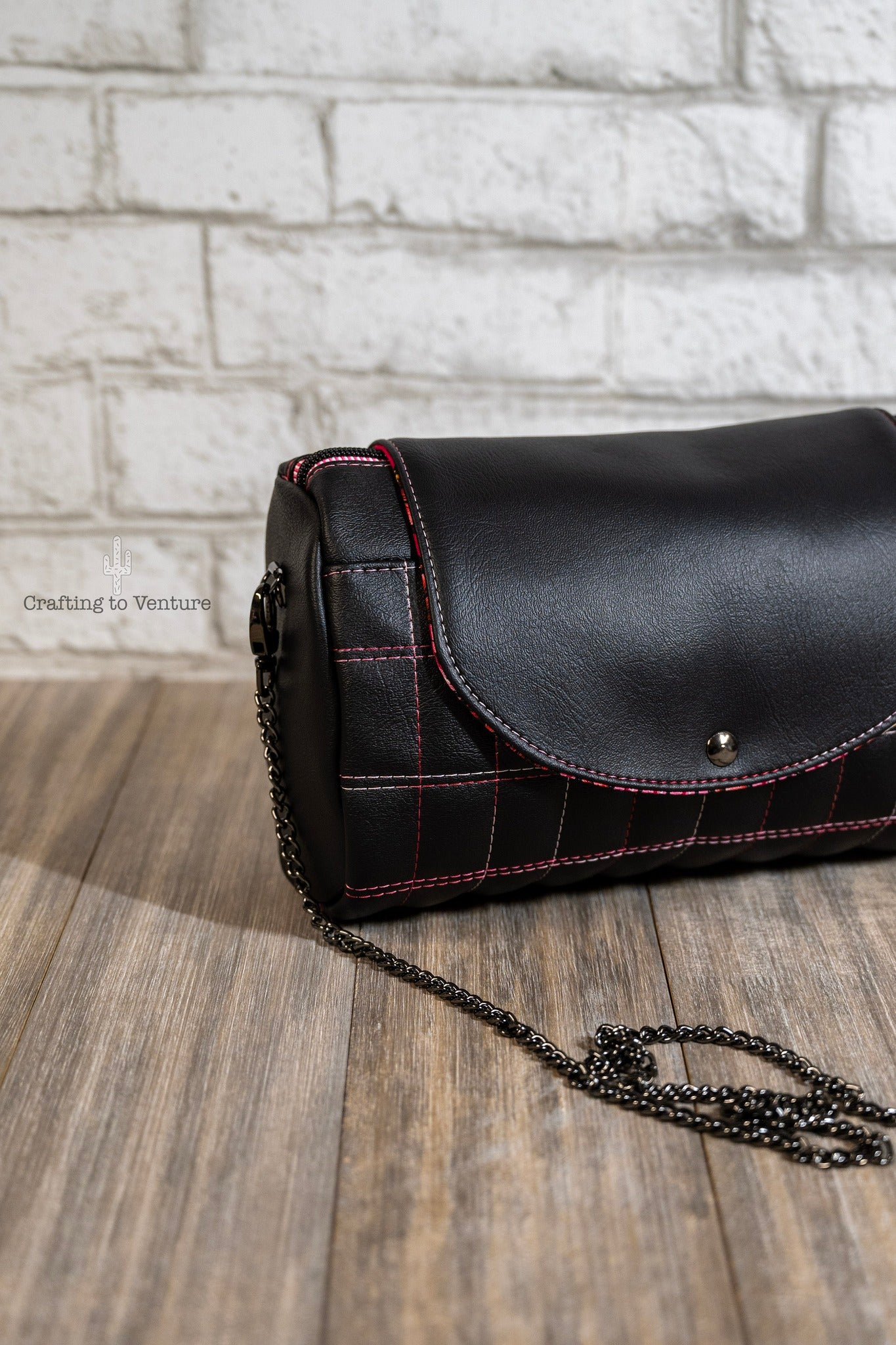 Quilted Hortensia Barrel Bag PDF Pattern