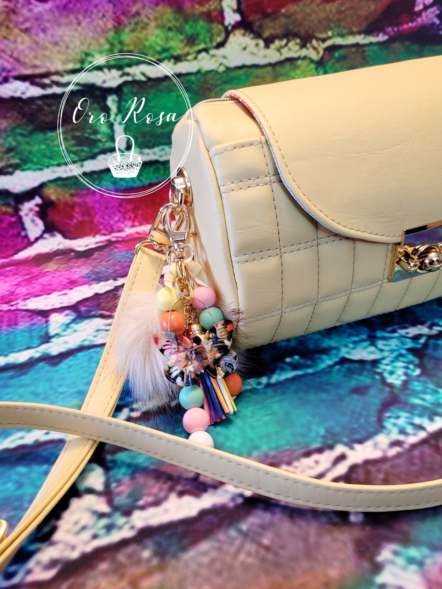 Quilted Hortensia Barrel Bag PDF Pattern