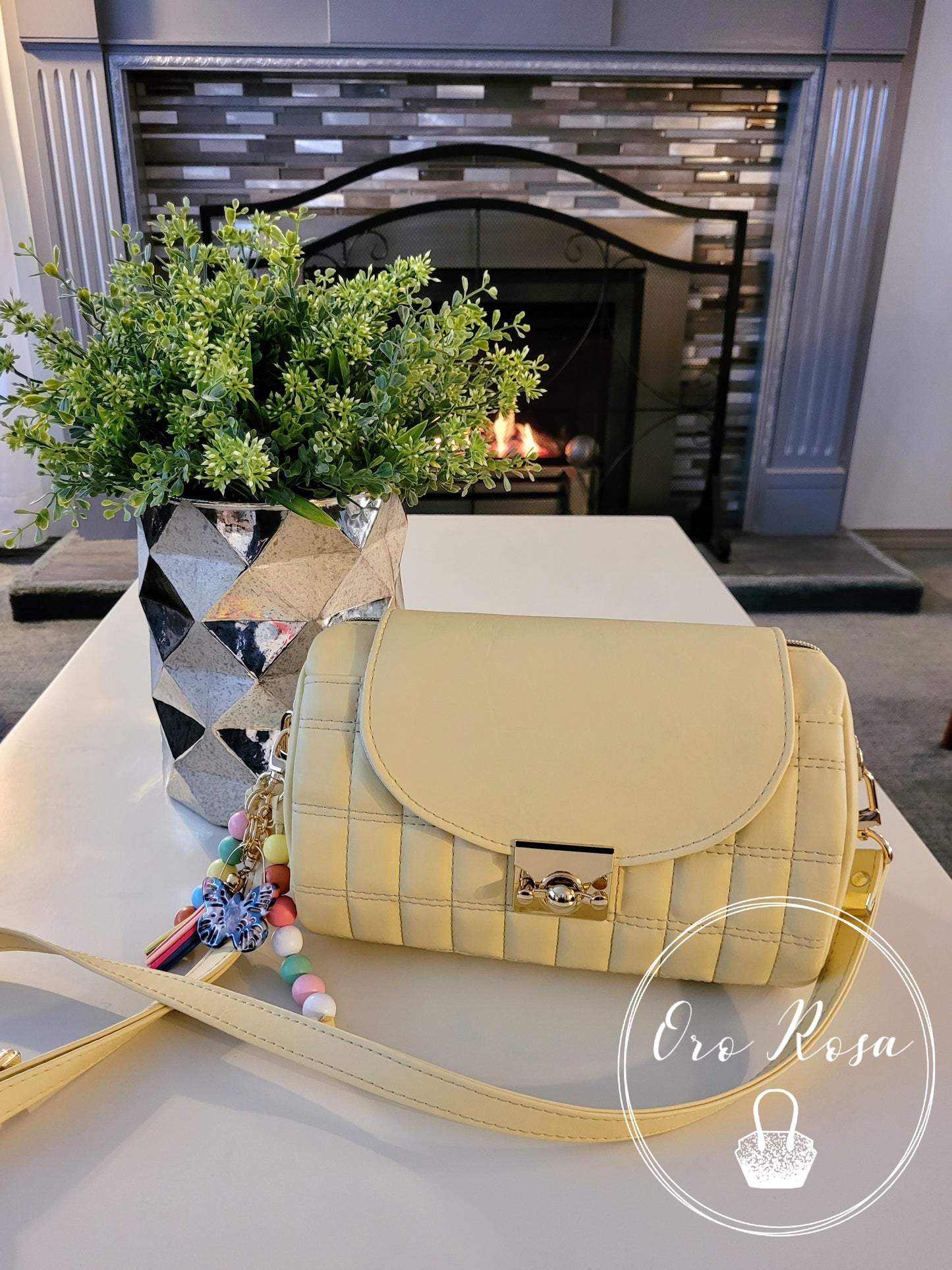 Quilted Hortensia Barrel Bag PDF Pattern