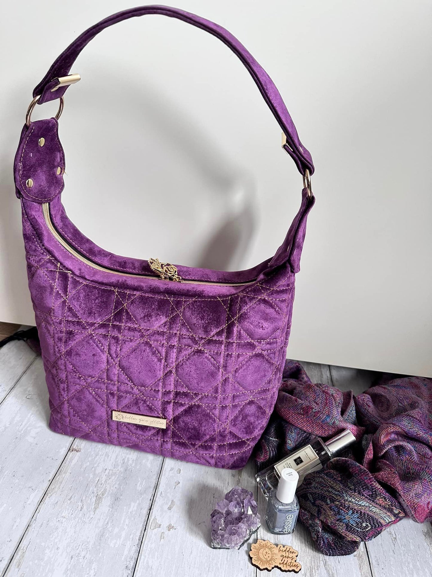 Quilted Alice Shoulder Bag PDF Pattern