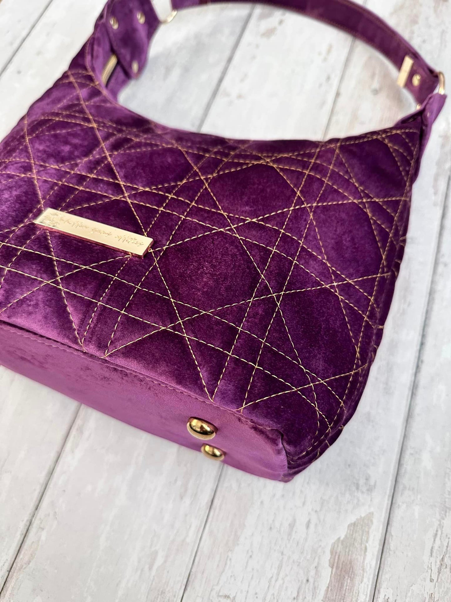 Quilted Alice Shoulder Bag PDF Pattern