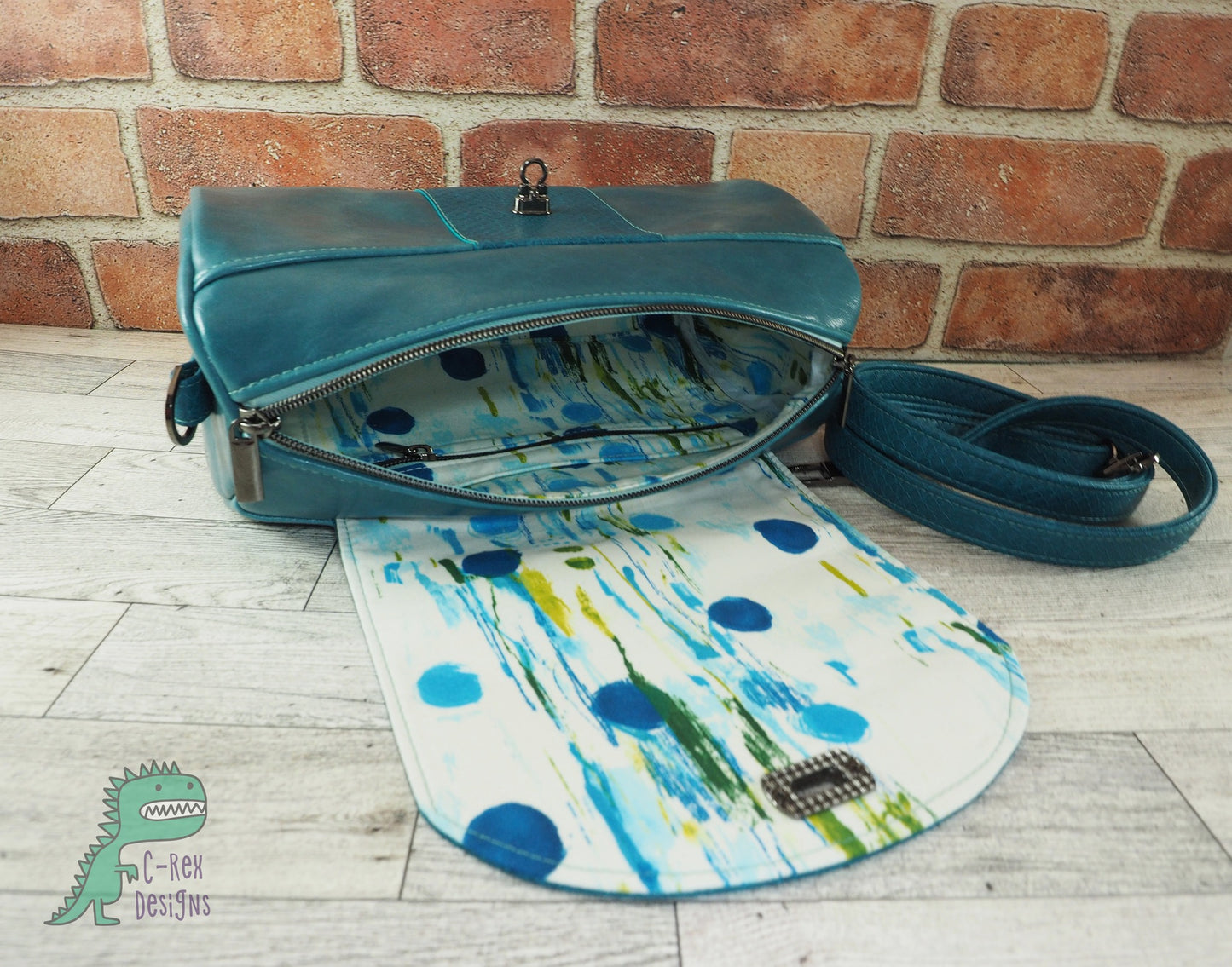 Quilted Hortensia Barrel Bag PDF Pattern