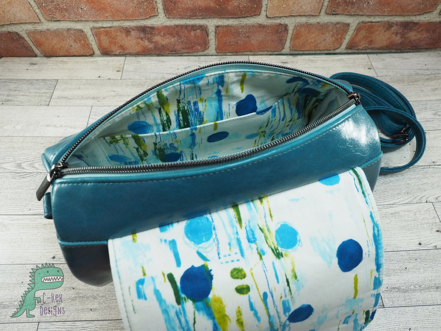 Quilted Hortensia Barrel Bag PDF Pattern