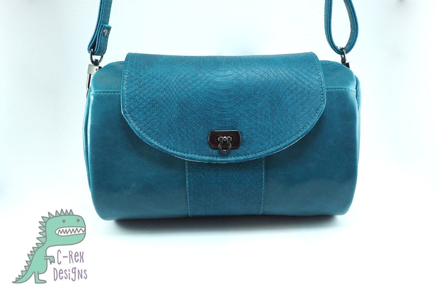 Quilted Hortensia Barrel Bag PDF Pattern