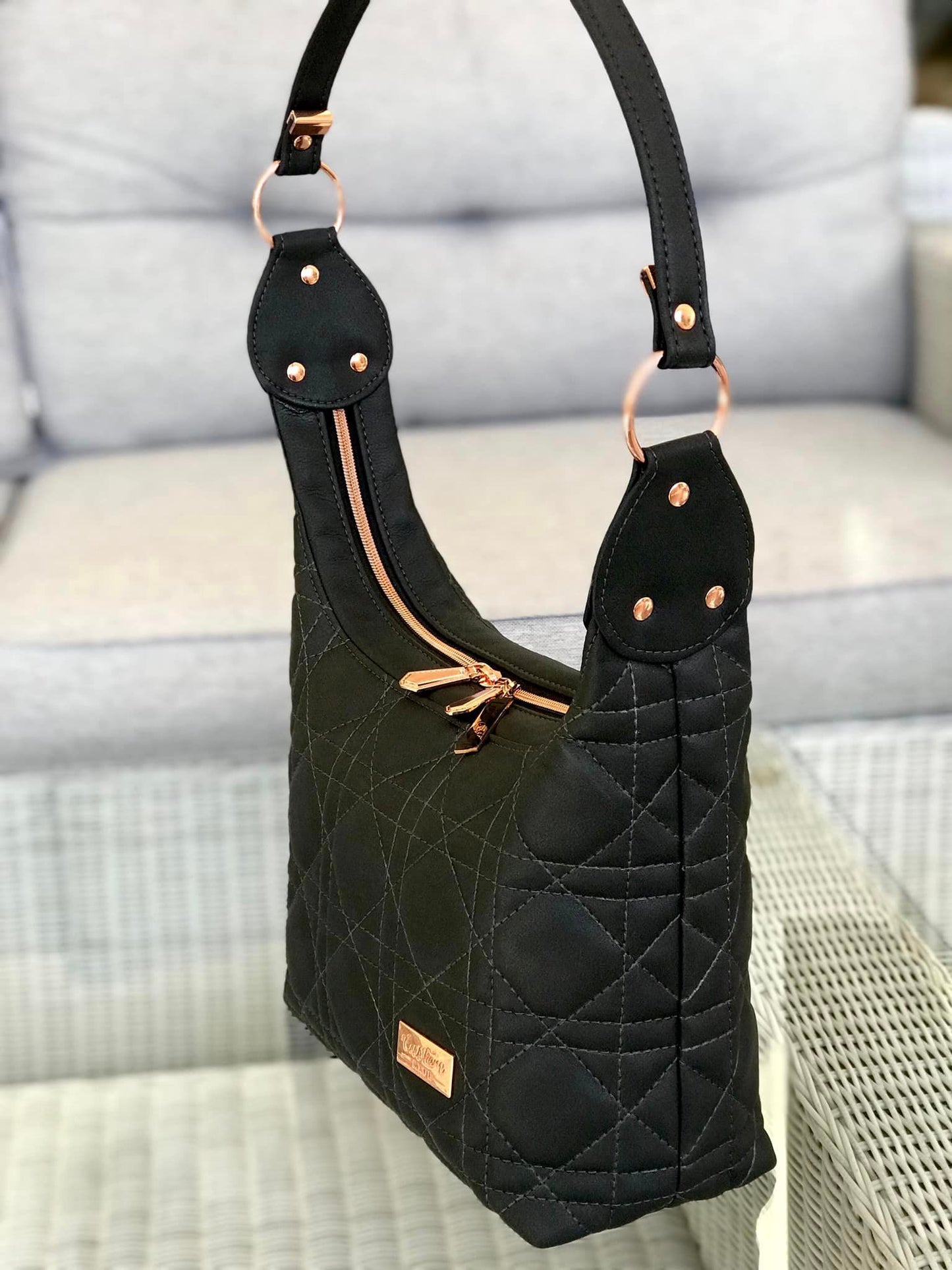 Quilted Alice Shoulder Bag PDF Pattern