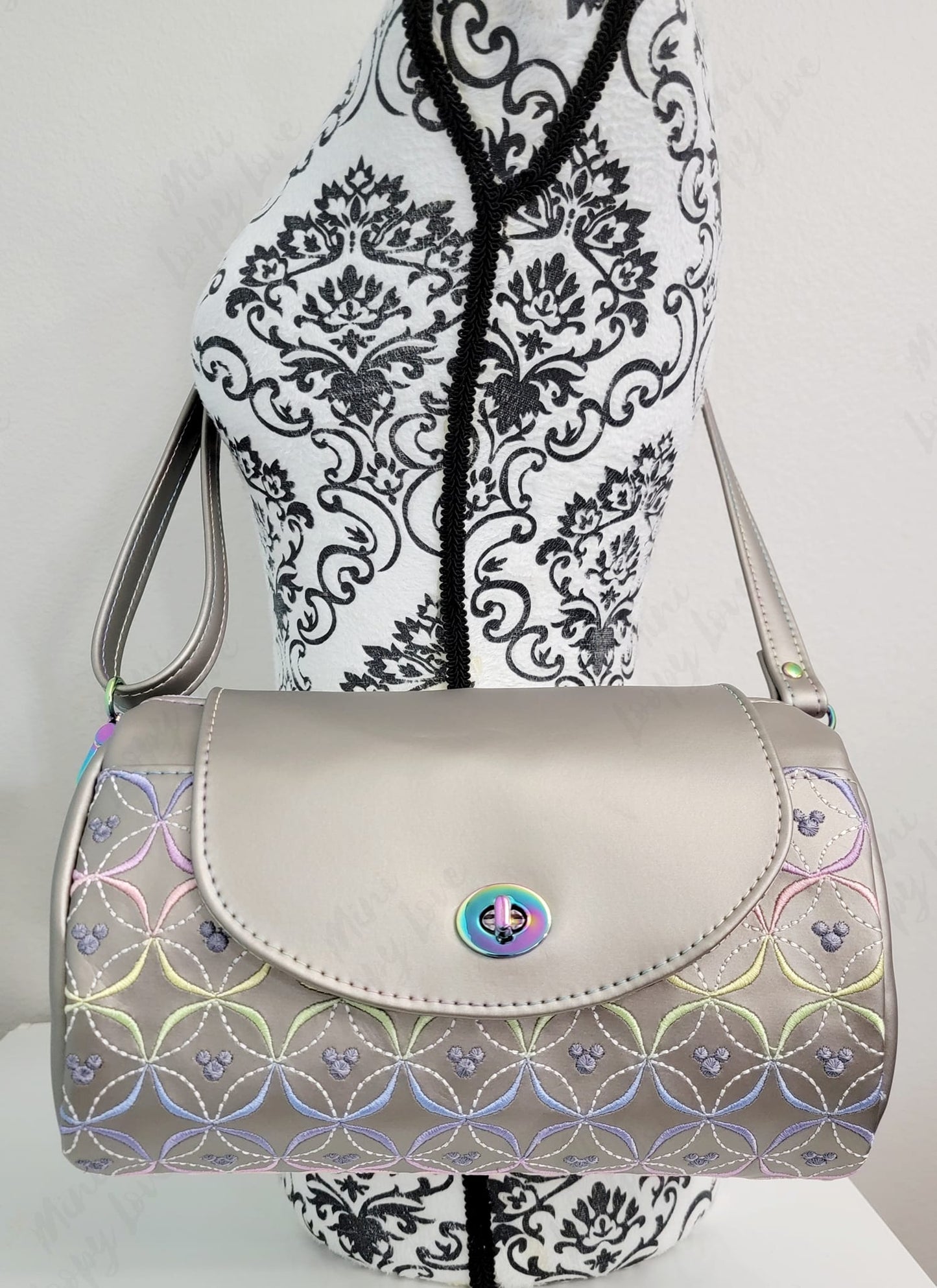 Quilted Hortensia Barrel Bag PDF Pattern