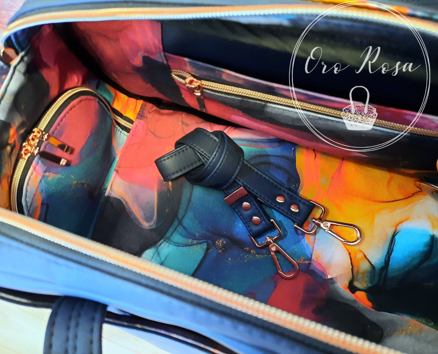 Oro Rosa Travel Bag aka "The Beast" PDF Pattern