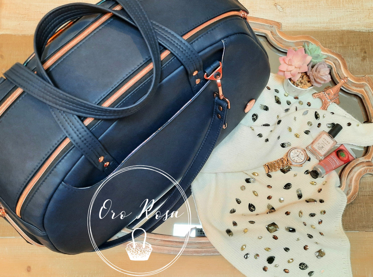 Oro Rosa Travel Bag aka "The Beast" PDF Pattern