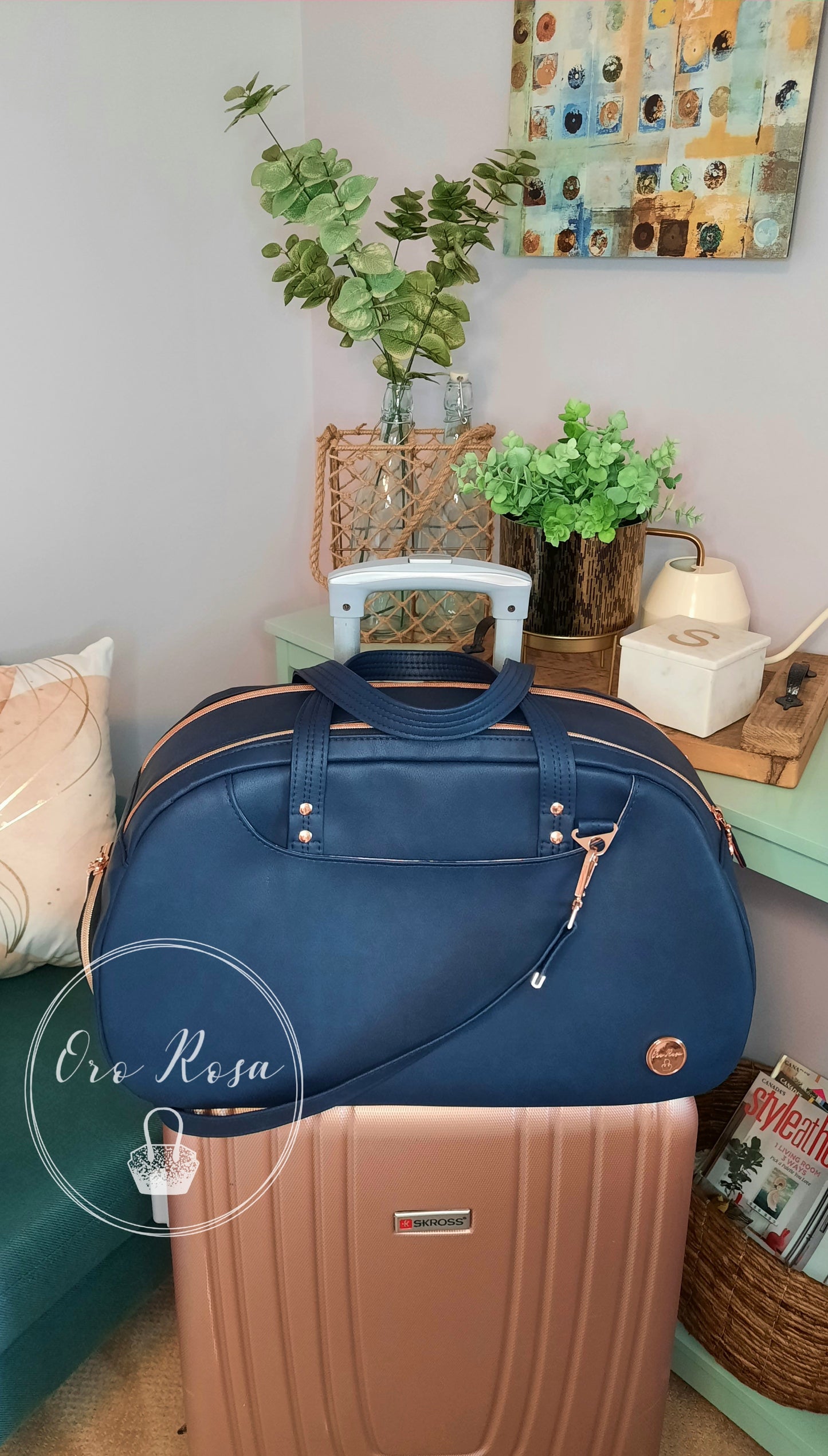 Oro Rosa Travel Bag aka "The Beast" PDF Pattern