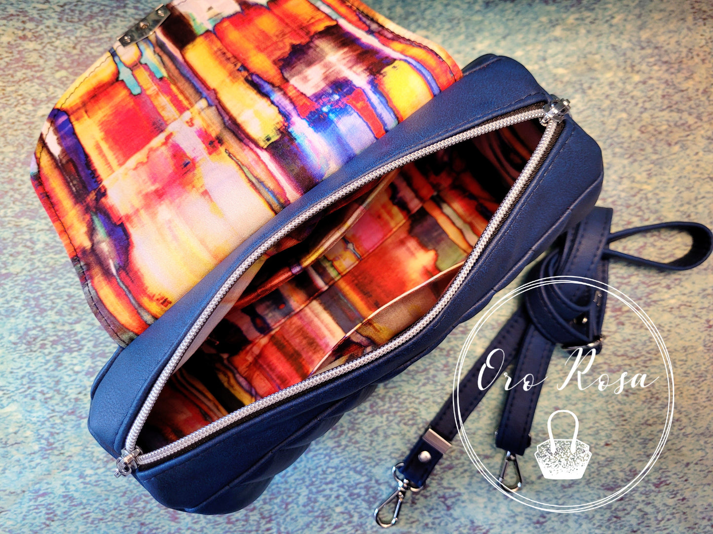Quilted Hortensia Barrel Bag PDF Pattern