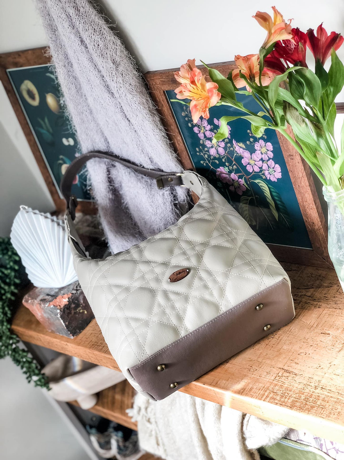 Quilted Alice Shoulder Bag PDF Pattern