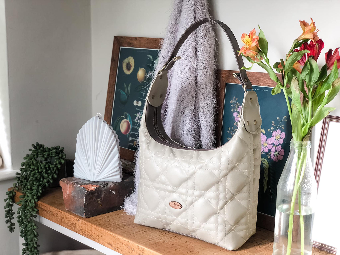 Quilted Alice Shoulder Bag PDF Pattern