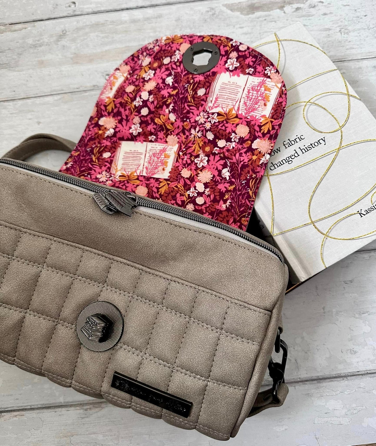 Quilted Hortensia Barrel Bag PDF Pattern