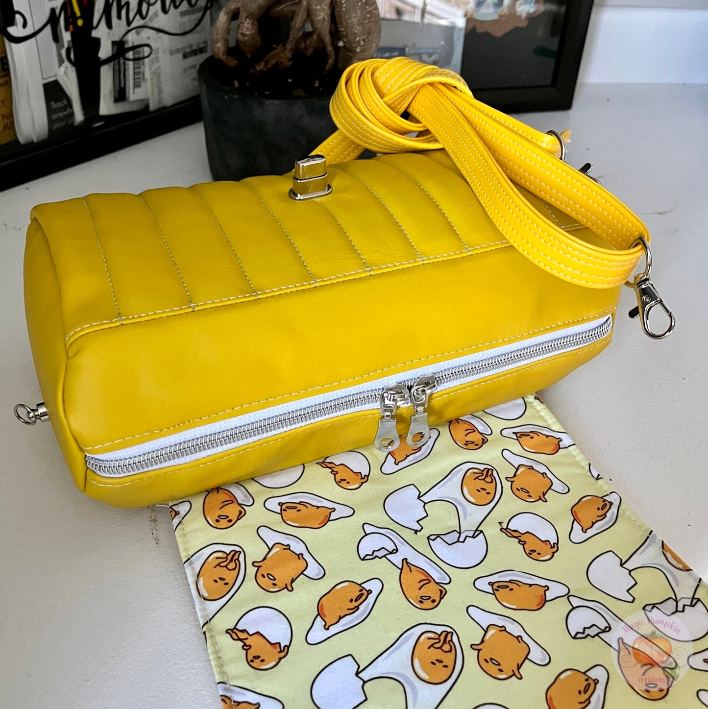 Quilted Hortensia Barrel Bag PDF Pattern