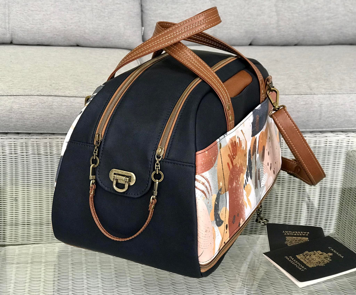 Oro Rosa Travel Bag aka "The Beast" PDF Pattern