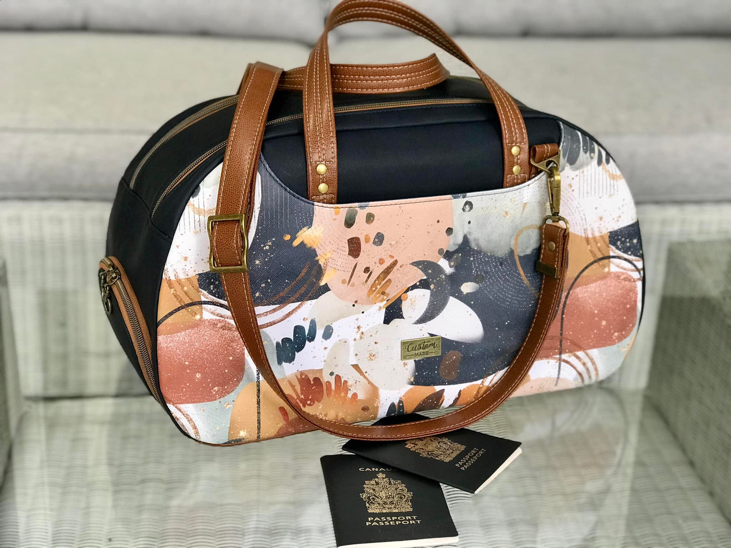 Oro Rosa Travel Bag aka "The Beast" PDF Pattern