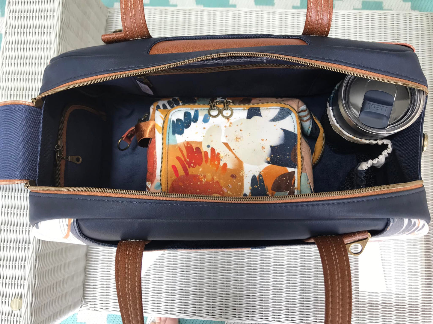 Oro Rosa Travel Bag aka "The Beast" PDF Pattern
